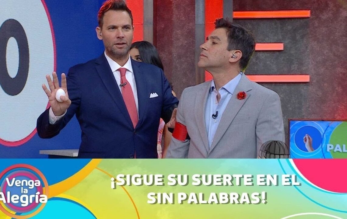 Arrancaron con todo el Sin Palabras. | Programa 27 marzo 2023 PARTE 2 | Venga La Alegría