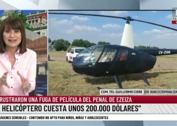 Cuatro detenidos por el intento de fuga de un capo narco: un helicóptero se dirigía a Ezeiza