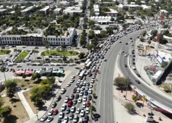 Obras simultáneas en calles de Hermosillo afectan a conductores