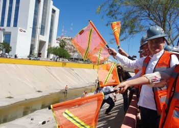 Arranca Gobernador obra de rehabilitación en Vado del Río; Durazo detalla en qué consiste