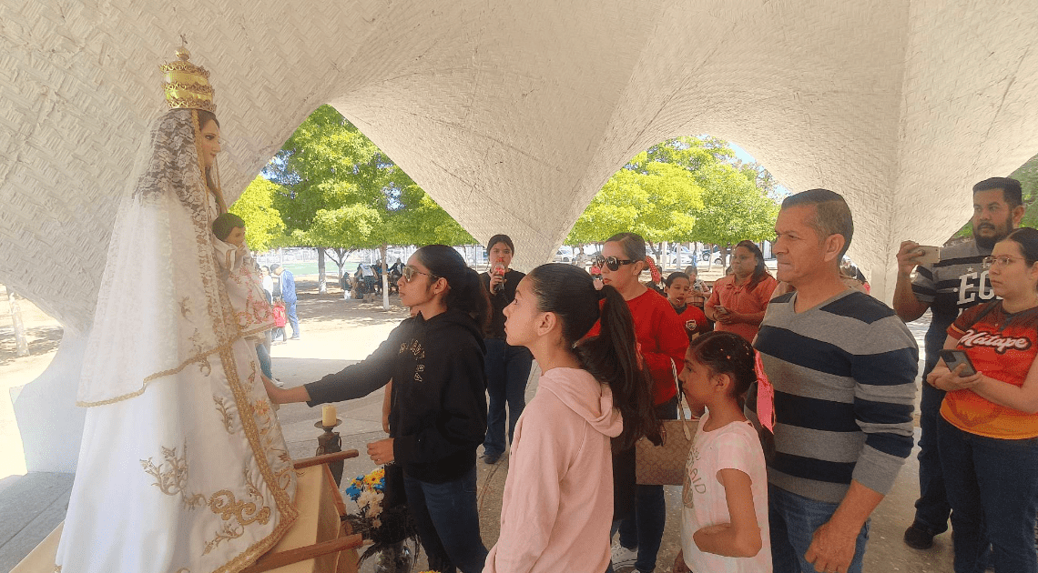 Virgen de Loreto “visita” a sus hijos e hijas: una peregrinación en la colonia Olivares que se convirtió en tradición desde hace 11 años