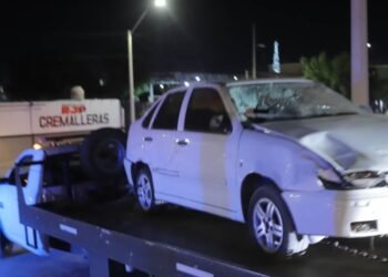 Determina FGJE que auto blanco asegurado sí arrolló a mujer y dos niños en Hermosillo