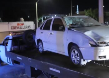 Decomisan auto que habría atropellado a niños y mujer en Hermosillo