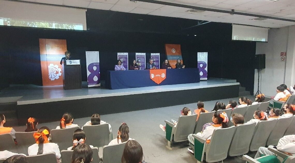 Alumnas de escuelas de nivel básico acuden al Sexto encuentro Las Niñas y la Ingeniería Alumnas de escuelas de nivel básico acuden al Sexto encuentro Las Niñas y la Ingeniería