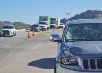 Muere ciclista tras choque con una camioneta en la carretera federal México 15