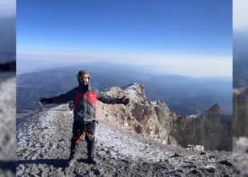 ¡Reto cumplido! Guillermo conquista el Pico de Orizaba por una buena causa