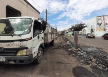 Avenida Sufragio Efectivo estará cerrada por trabajos de Agua de Hermosillo
