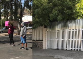 “Es como prisión”; marchan ante instalación de cerco perimetral en CECyTES