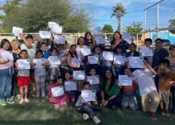 40 niños se gradúan del programa “Clases en tu Colonia Creces”