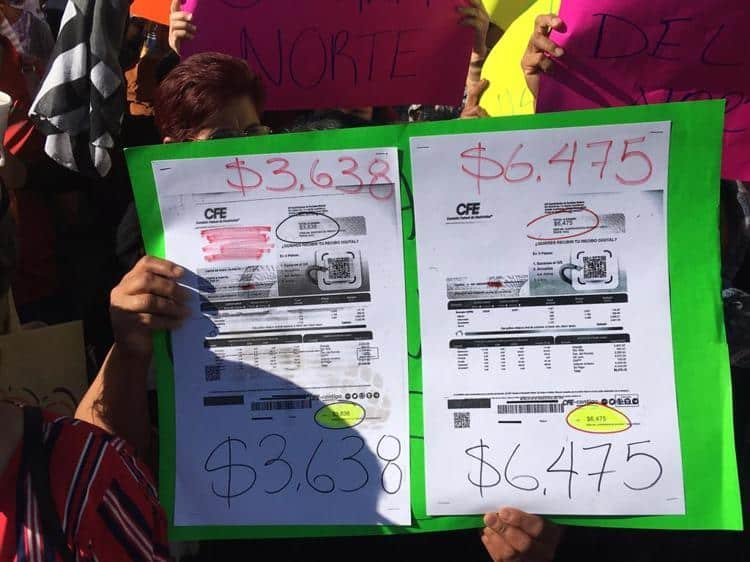 Unión de Usuarios de Hermosillo marcha para exigir ampliación de subsidio