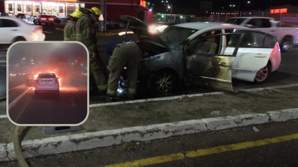 Automóvil se incendia en Hermosillo; no se reportan heridos Automóvil se incendia en Hermosillo; no se reportan heridos