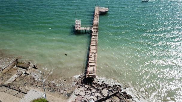 Rehabilitación del muelle de Bahía de Kino podría quedar lista en marzo Rehabilitación del muelle de Bahía de Kino podría quedar lista en marzo