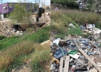 Piden a Ayuntamiento intervenir en canal de la colonia Pueblo Escondido