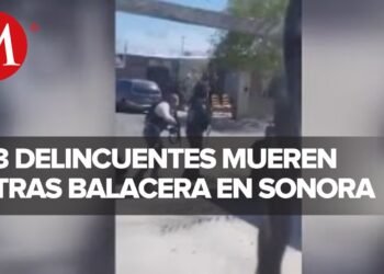En Hermosillo, abaten a 3 presuntos delincuentes tras enfrentamiento armado