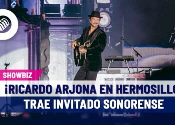 Lleno total en concierto de Ricardo Arjona en Hermosillo, con invitado sonorense, Benjamín