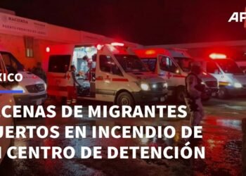 Decenas de migrantes muertos en el incendio de un centro de detención en el norte de México | AFP