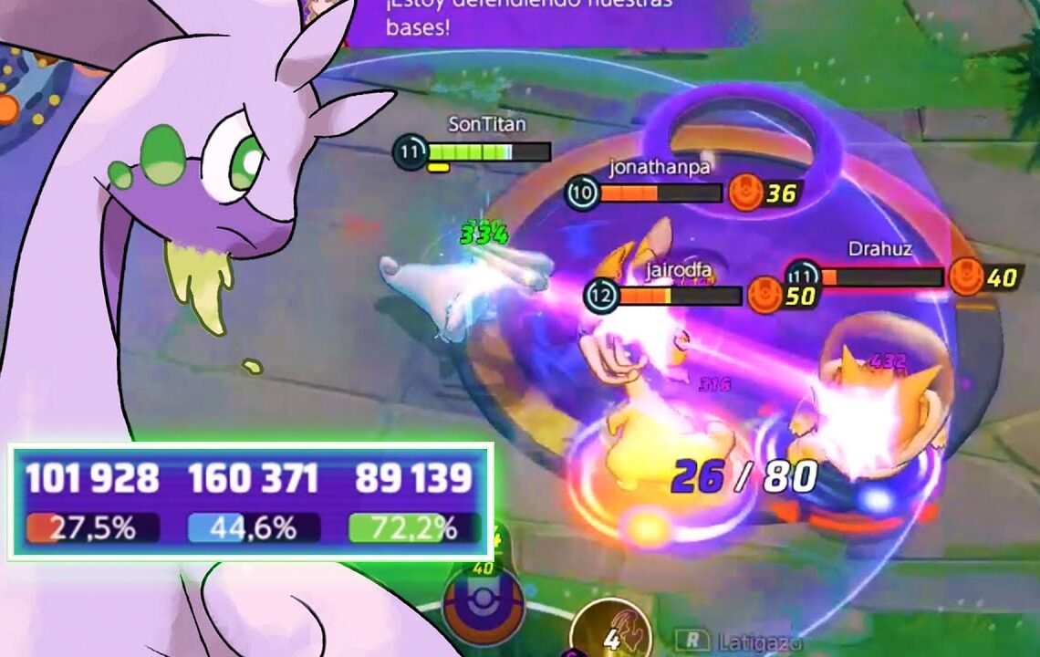 😱¡MENUDA LOCURA DE DAÑO!😱 La NUEVA MEJOR BUILD de GOODRA! Pokemon Unite
