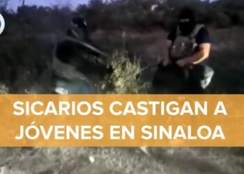 Sicarios amedrentan a jóvenes que con machete en mano atemorizaban fiestas en Sinaloa