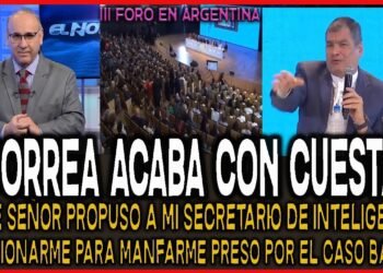 Rafael Correa ACABA con Santiago CUESTA en el “III Foro Mundial de DH” en Argentina