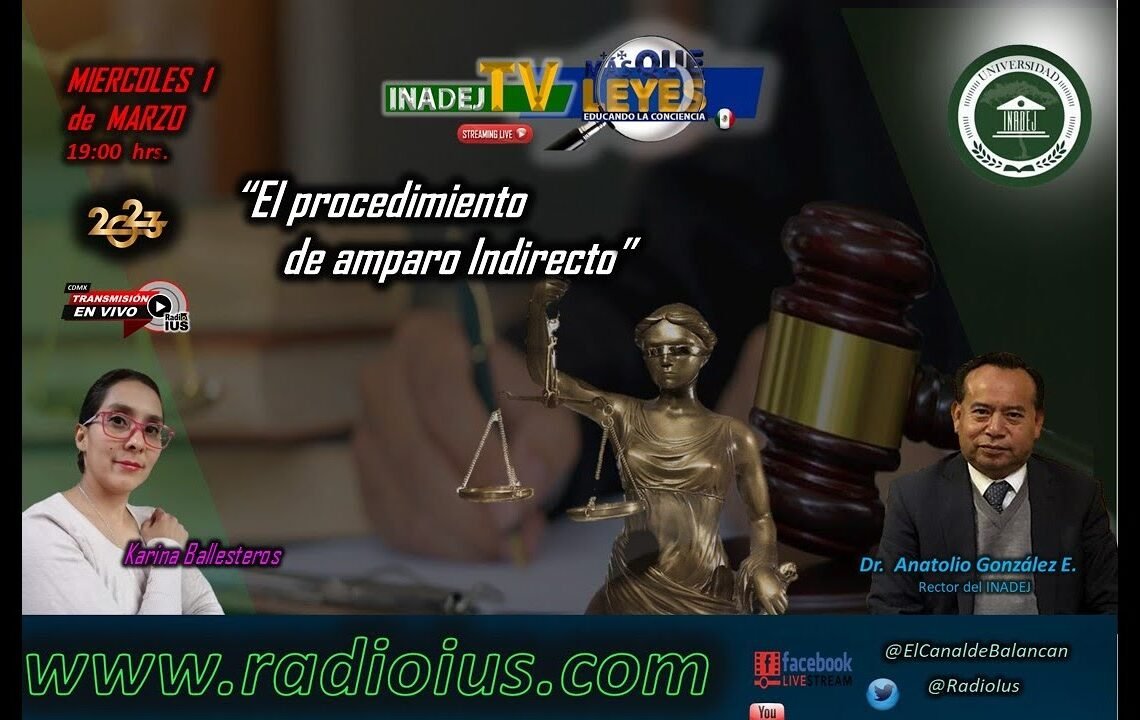 INADEJ T.V. MÁS QUE LEYES EDUCANDO LA CONCIENCIA