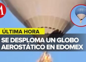 Globo aerostático se incendia en Teotihuacán; reportan al menos dos muertos