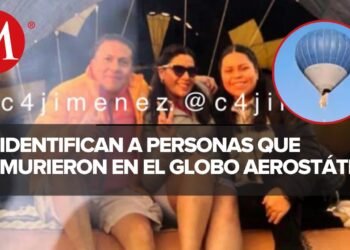 Matrimonio pierde la vida tras caída de globo aerostático en Teotihuacán; su hija logró sobrevivir