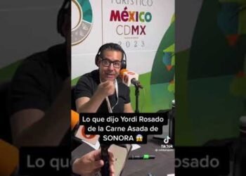 Esto dijo Yordi Rosado de la carne asada de Sonora