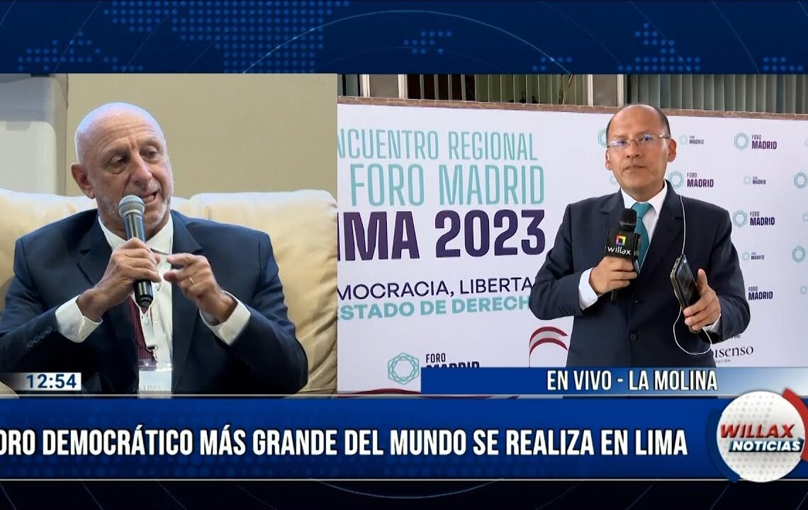 Willax Noticias Edición Mediodía -MAR29-2/4- FORO DEMOCRÁTICO MÁS GRANDE SE REALIZA EN LIMA | Willax