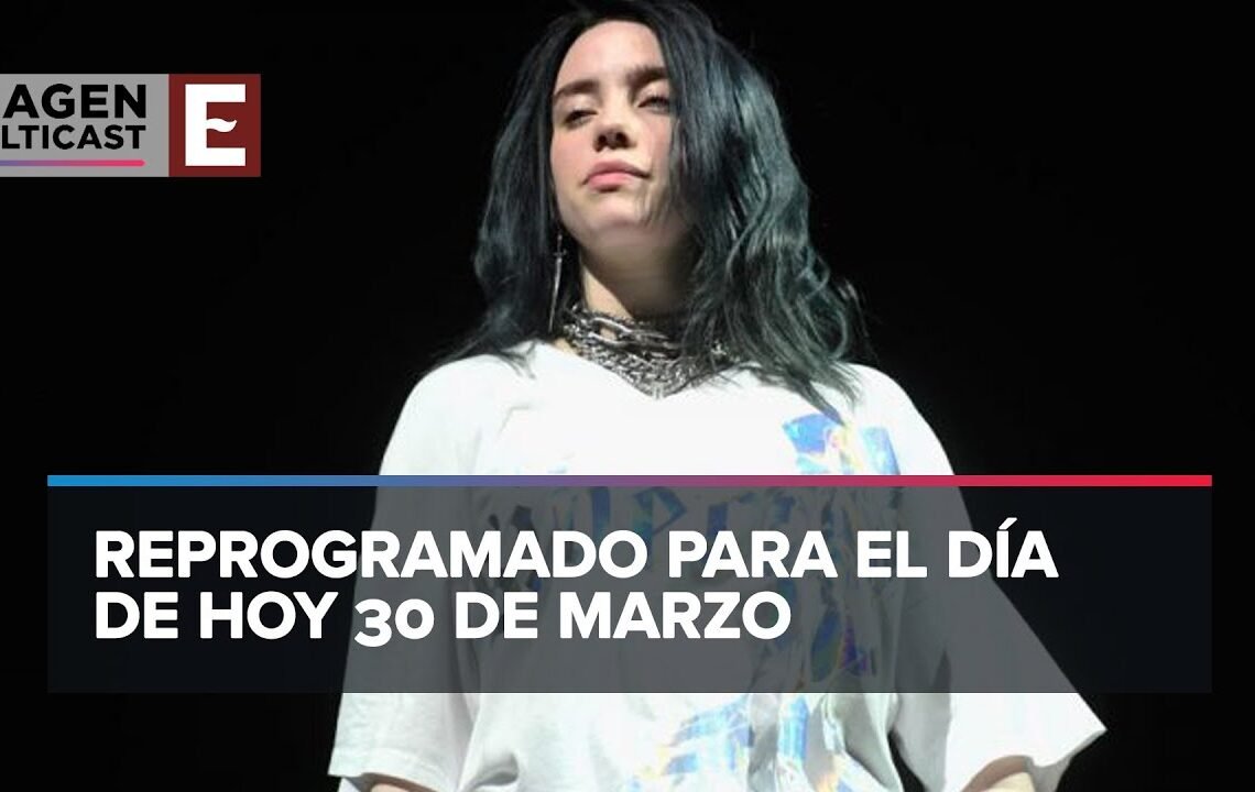 Billie Eilish interpreta temas acústicos tras suspender concierto en Foro Sol por tormenta