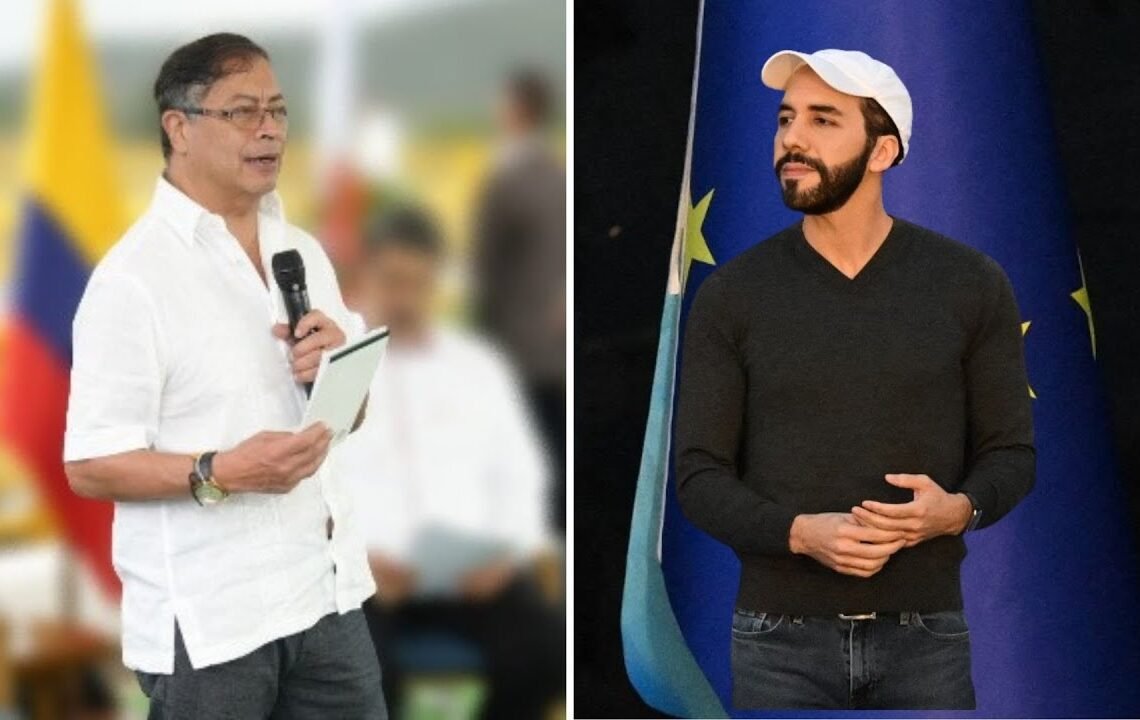 Rifirrafe de trinos entre Petro y Bukele: “¿No es usted presidente de Colombia?”