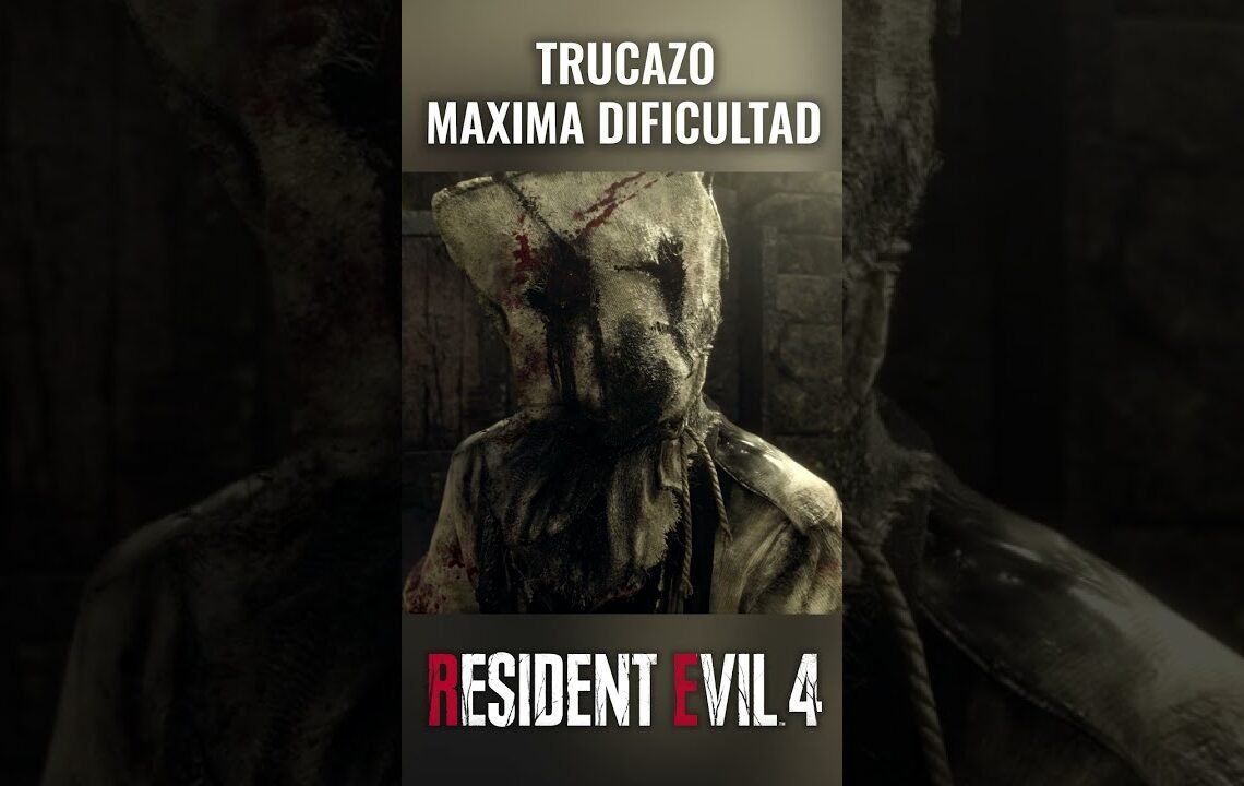 TRUCAZO PARA ACTIVAR MÁXIMA DIFICULTAD MASACRE RESIDENT EVIL 4 REMAKE #shorts