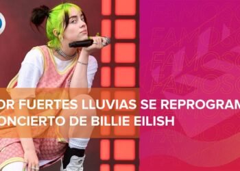 Billie Eilish cancela su concierto en el Foro Sol por lluvia