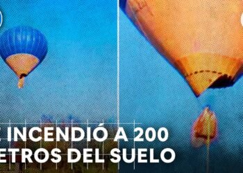 Globo aerostático se incendia en Teotihuacán; reportan 2 personas fallecidas