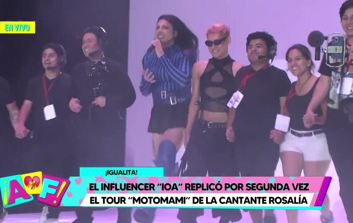 Amor y Fuego – ABR 06 – INFLUENCER “IOA” REPLICÓ POR SEGUNDA VEZ EL TOUR “MOTOMAMI” | Willax