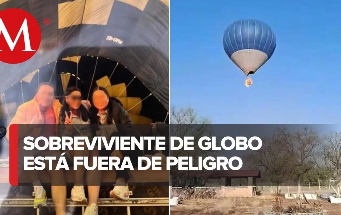 Dan de alta a menor sobreviviente en accidente de globo en Teotihuacán