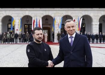 Volodímir Zelenski visita Polonia, su aliado más cercano