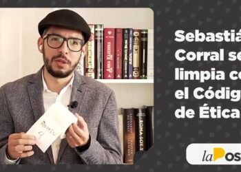 Sebastián Corral se limpia con el Código de Ética