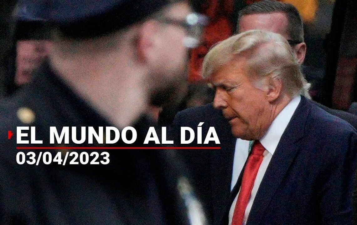 #ElMundoAlDía | Trump a punto de entregarse a las autoridades de NY