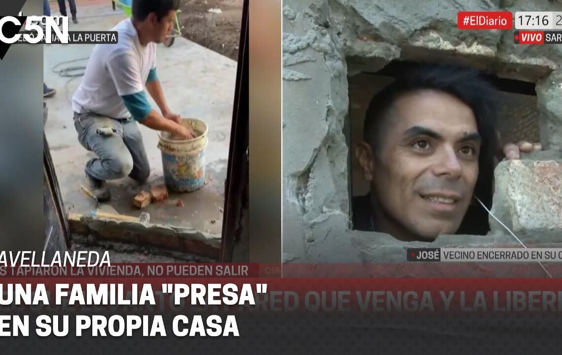 Les TAPIARON la PUERTA y estuvieron DÍA y MEDIO sin poder salir