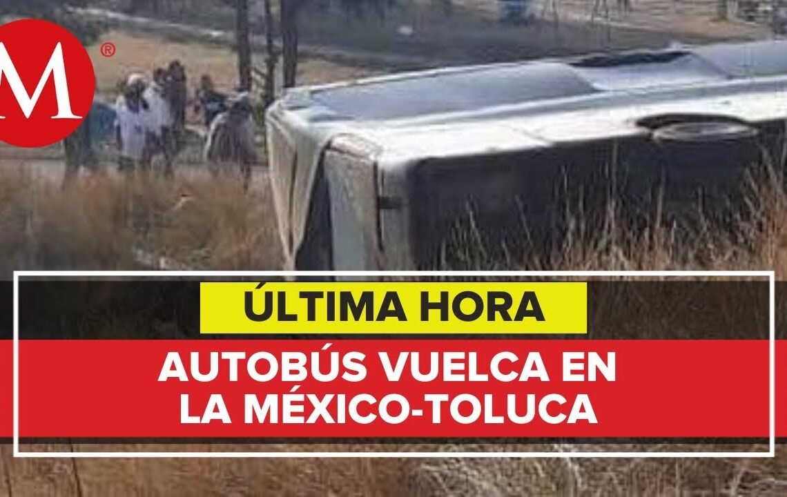 Cierran circulación por accidente en carretera México-Toluca