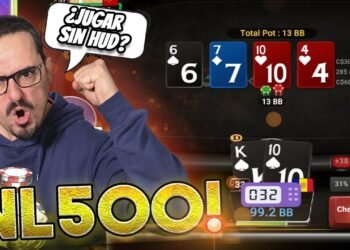 ♠️¿Jugar en GG sin HUD? – 🔥Sesión NL500 – Parte 1 – Descartespoker🚀