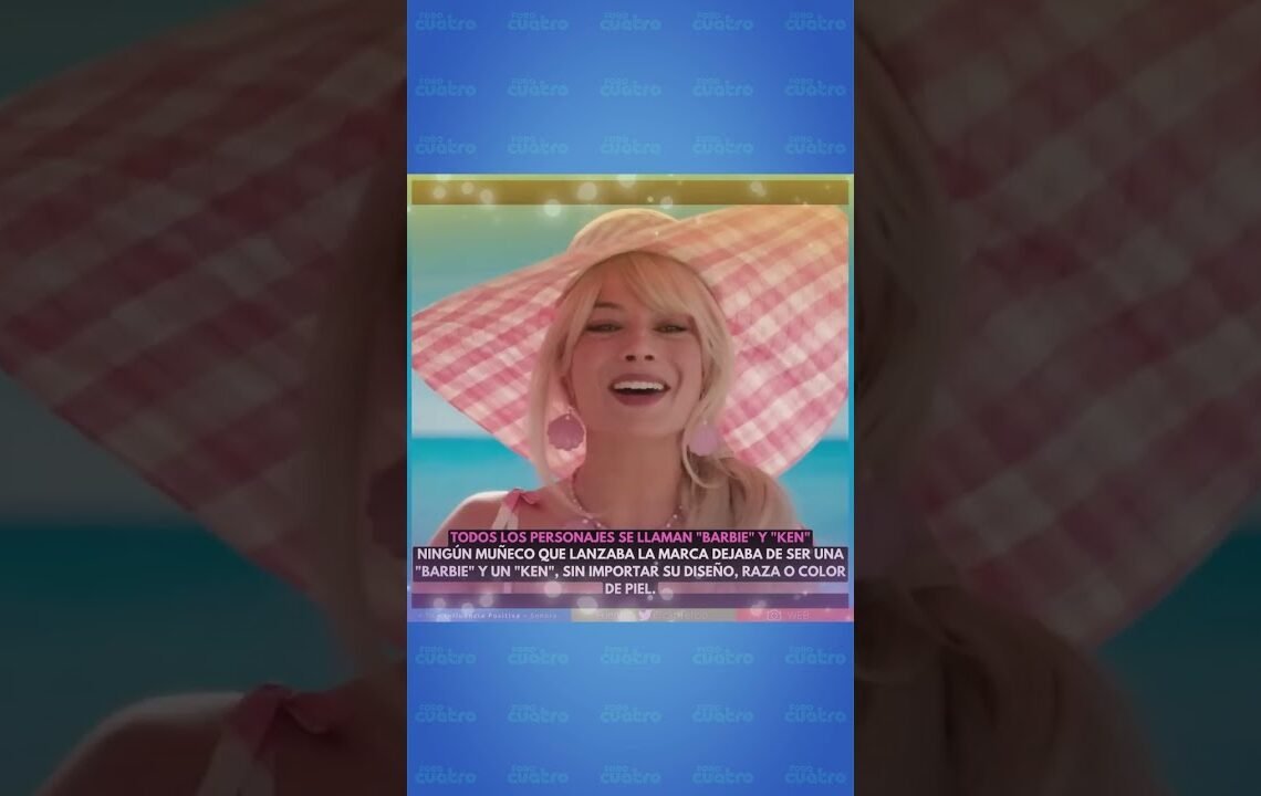 #referencias que no viste en el #trailer de #barbie | #shorts #barbiegirl #cinema #cinematic