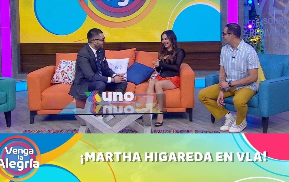 Martha Higareda nos visitó en el foro. | Programa 11 abril 2023 PARTE 2 | Venga La Alegría