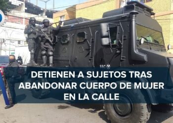 Policías de la SSC detienen a 6 personas luego de abandonar el cuerpo de una mujer en la vúa pública