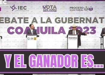 EL GANADOR DEL DEBATE en Coahuila es…