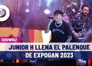Showbiz: Junior H llena el palenque de Expogan 2023