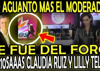 ¡NO AGUANTO MAS SE FUE DEL FORO FUR10S4AAAS LILLY TELLEZ Y CLAUDIA RUIZ!