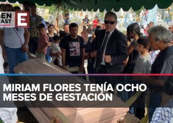 Despiden a joven embarazada asesinada en Nuevo Laredo por Guardia Nacional