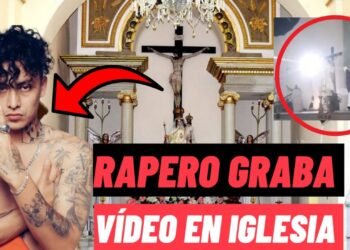 Rapero se viste de Sacerdote y profana templo católico 🤯😱¿Quién lo permitió?
