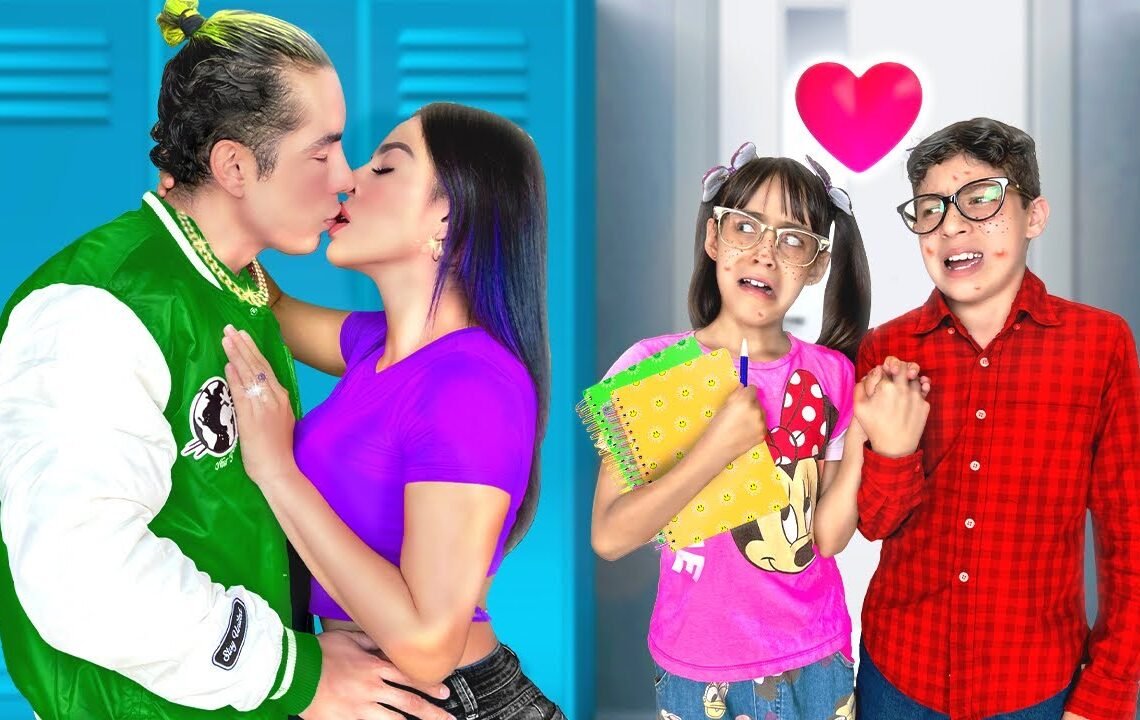 TÚ EN LA SECUNDARIA vs TÚ DE NIÑO EN EL AMOR 👩🏻‍❤️‍💋‍👨🏻😳 | Karla Bustillos